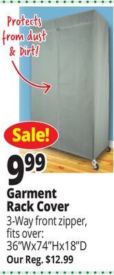 Ocean State Job Lot West bay garment rack cover offer