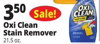 Ocean State Job Lot Oxi clean stain remover offer