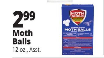 Ocean State Job Lot Moth balls offer