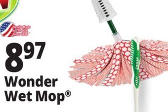 Ocean State Job Lot Wonder wet mop® offer