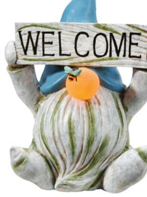 Ocean State Job Lot 9" resin welcome gnome offer