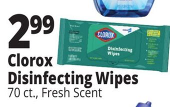 Ocean State Job Lot Clorox disinfecting wipes offer