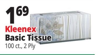 Ocean State Job Lot Kleenex basic tissue offer