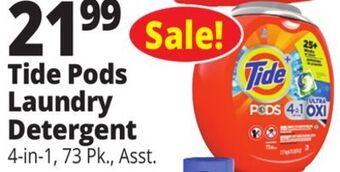 Ocean State Job Lot Tide pods laundry detergent offer