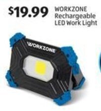 Aldi Workzone Rechargeable LED Work Light offer