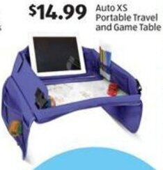 Aldi Auto XS Portable Travel and Game Table offer