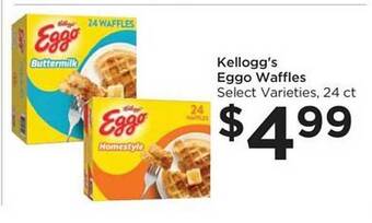 Food 4 Less Kellogg's eggo waffles offer