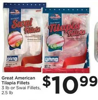 Food 4 Less Great american tilapia fillets offer