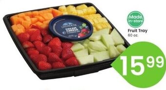 Albertsons Fruit Tray 60 oz offer