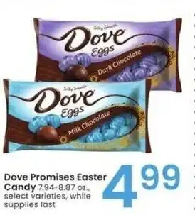 Albertsons Dove Promises Easter Candy 7.94-8.87 oz offer