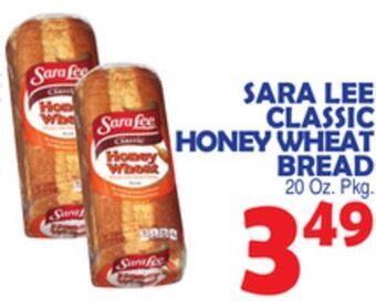 Bravo Supermarkets Sara lee classic honey wheat bread offer