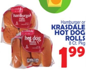 Bravo Supermarkets Krasdale hot dog rolls offer