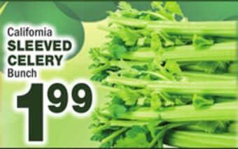 Bravo Supermarkets Sleeved celery offer