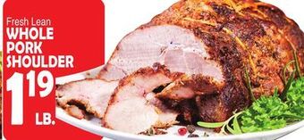 Bravo Supermarkets Whole pork shoulder offer
