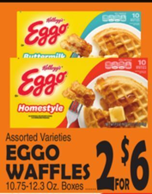 Bravo Supermarkets Eggo waffles offer