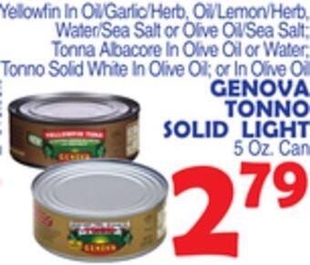 Bravo Supermarkets Genova tonno solid light offer