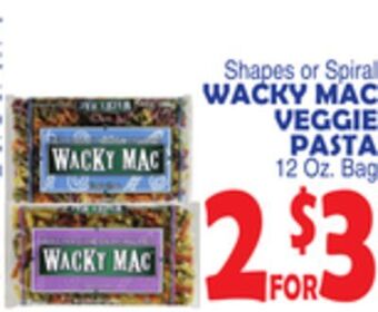 Bravo Supermarkets Wacky mac veggie pasta offer