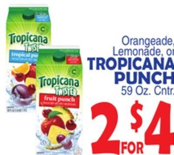 Bravo Supermarkets Tropicana punch offer