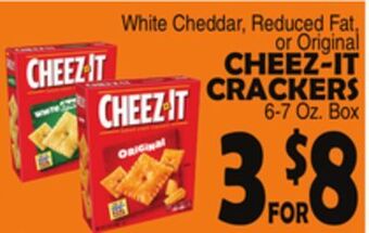 Bravo Supermarkets Cheez-it crackers offer