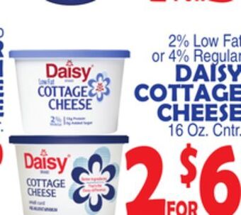 Bravo Supermarkets Daisy cottage cheese offer