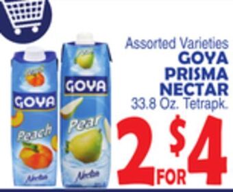 Bravo Supermarkets Goya prisma nectar offer