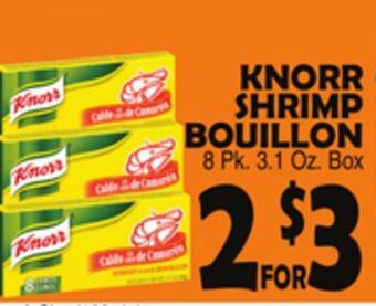 Bravo Supermarkets Knorr shrimp bouillon offer