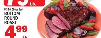 C Town Bottom round roast offer