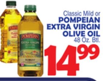 Bravo Supermarkets Pompeian extra virgin olive oil offer