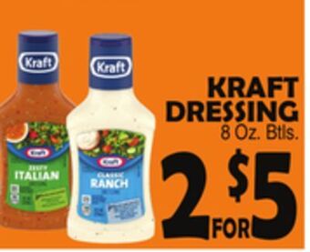 Bravo Supermarkets Kraft dressing offer