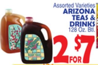 Bravo Supermarkets Arizona teas & drinks offer