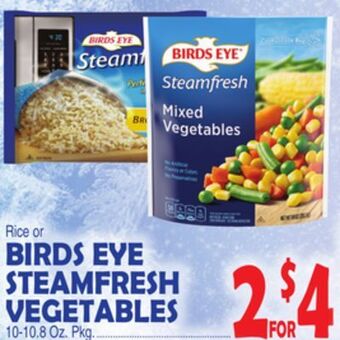 Bravo Supermarkets Birds eye steamfresh vegetables offer