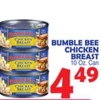 Bravo Supermarkets Bumble bee chicken breast offer