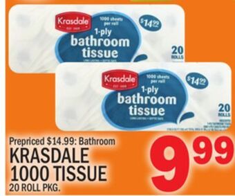C Town Krasdale 1000 tissue offer