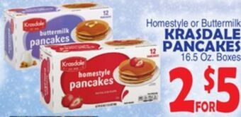Bravo Supermarkets Krasdale pancakes offer