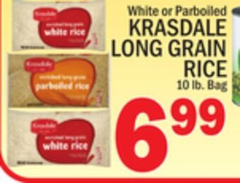 C Town Krasdale long grain rice offer