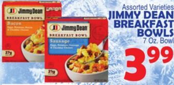 Bravo Supermarkets Jimmy dean breakfast bowls offer