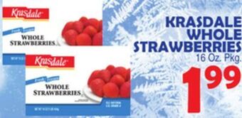 Bravo Supermarkets Krasdale whole strawberries offer