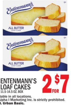 C Town Entenmann's loaf cakes offer