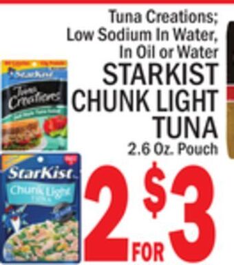 C Town Starkist chunk light tuna offer