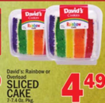 C Town Sliced cake offer