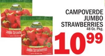 C Town Campoverde jumbo strawberries offer