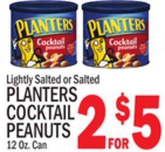 C Town Planters cocktail peanuts offer
