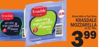 C Town Krasdale mozzarella offer