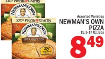 C Town Newman's own pizza offer