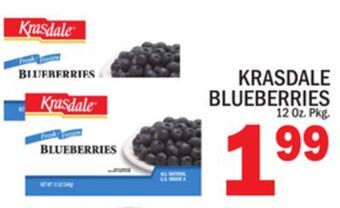 C Town Krasdale blueberries offer