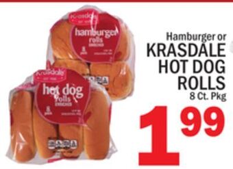 C Town Krasdale hot dog rolls offer