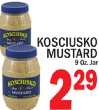 C Town Kosciusko mustard offer