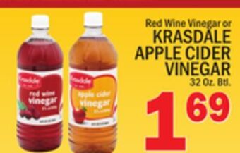C Town Krasdale apple cider vinegar offer