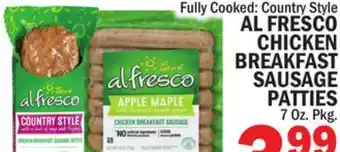 C Town Breakfast sausage patties offer