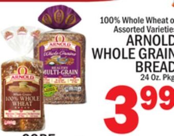 C Town Arnold whole grain bread offer